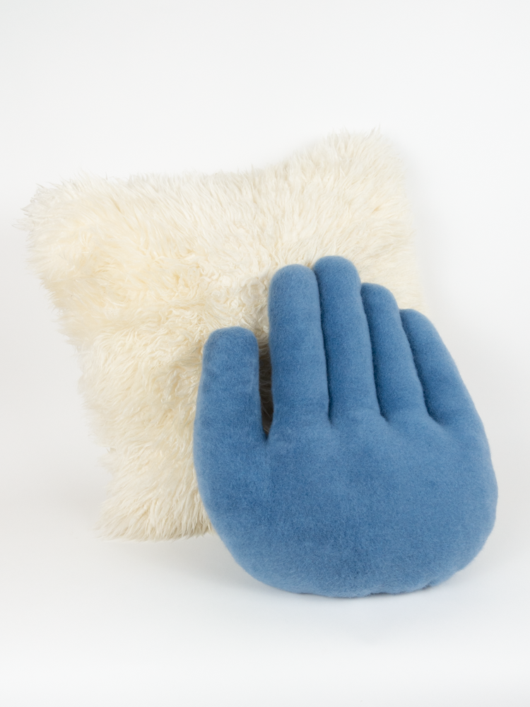 Hand Pillow - Blue